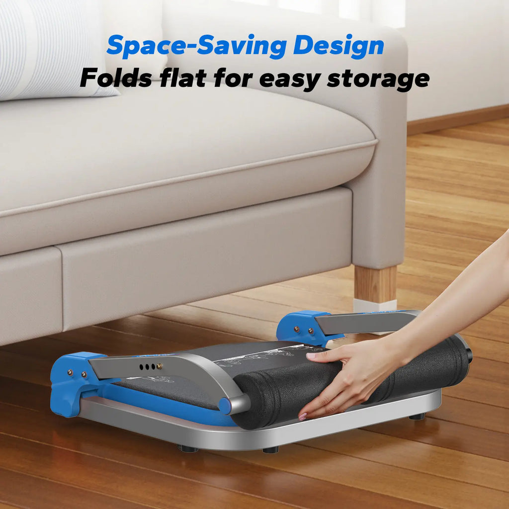 Space Saving Roll-Up Abdominal Crunch Machine, 3-Gear Sit-Up Workout Equipment