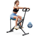 2-in-1 Squat & Rowing Machine with Adjustable Resistance – 350lbs Capacity Home Gym Equipment